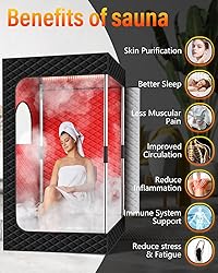KASUE Infrared Sauna Box, Portable Steam Sauna Tent
