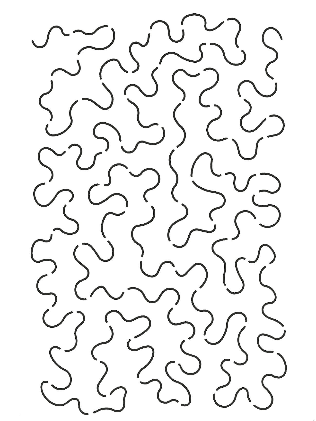 Quilting Creations Stippling Quilt Stencil, 9-1/2"