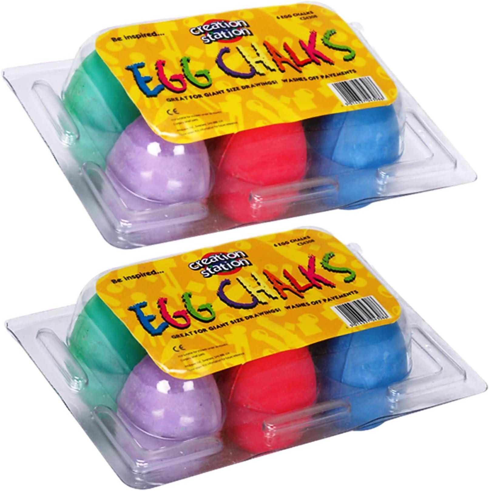 Amazing Arts and Crafts 12 Egg Chalks