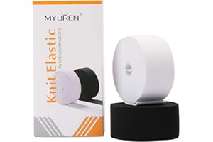 Elastic Band Material for Sewing 2 Inch Wide Sewing Elastic Cord Pants Elastic Spool Heavy Stretch for Waistband 10 Yards (5 