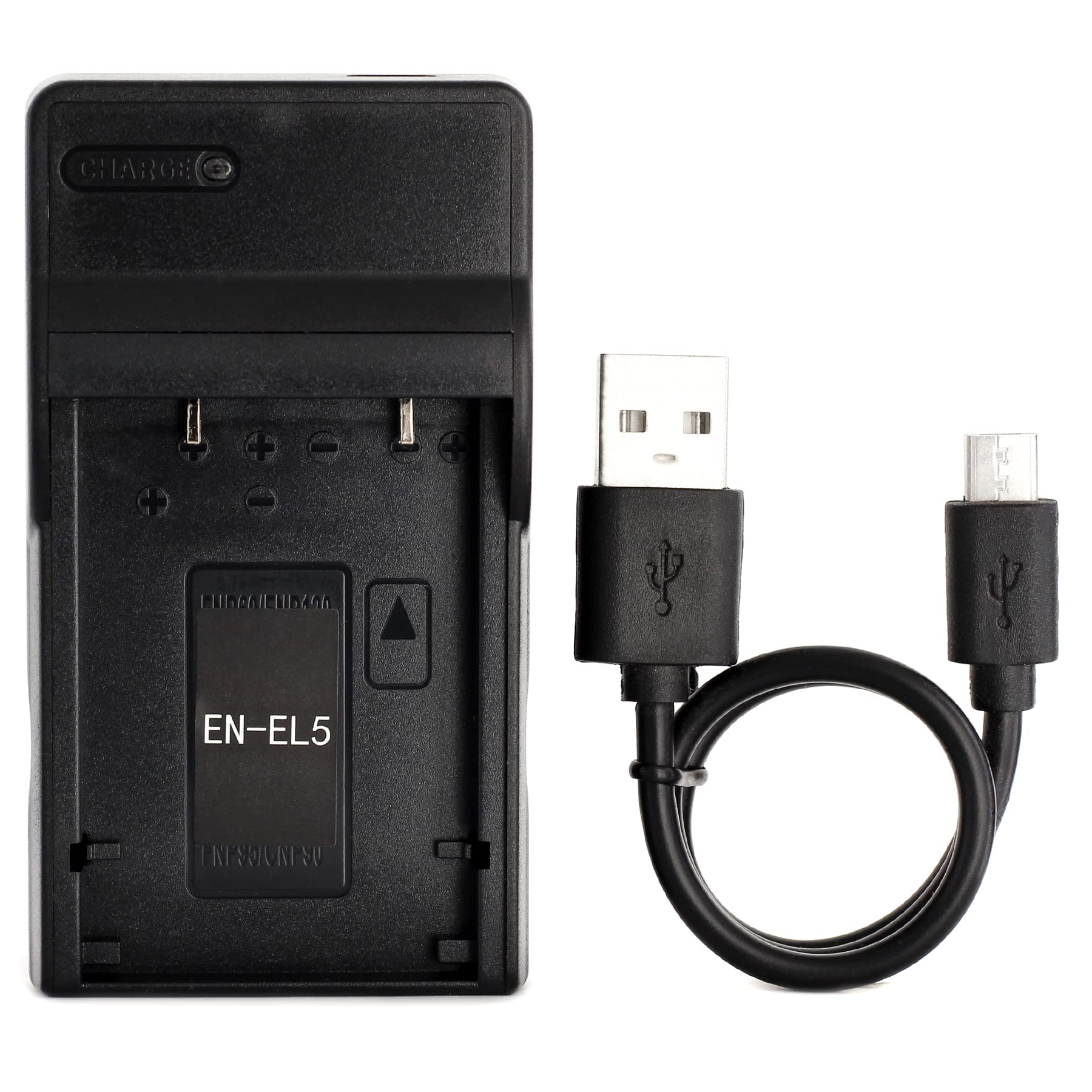 Norifon EN-EL5 USB Charger for Nikon Coolpix 3700, 4200, 5200, 5900, 7900, P100, P3, P4, P500, P5000, P510, P5100, P520, P6000, P80, P90, S10 Camera and More