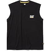 Caterpillar Men's Trademark Sleeveless Pocket T-Shirt