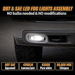 RAMJET4X4 DOT Approved LED Fog Lights Fog Lamps