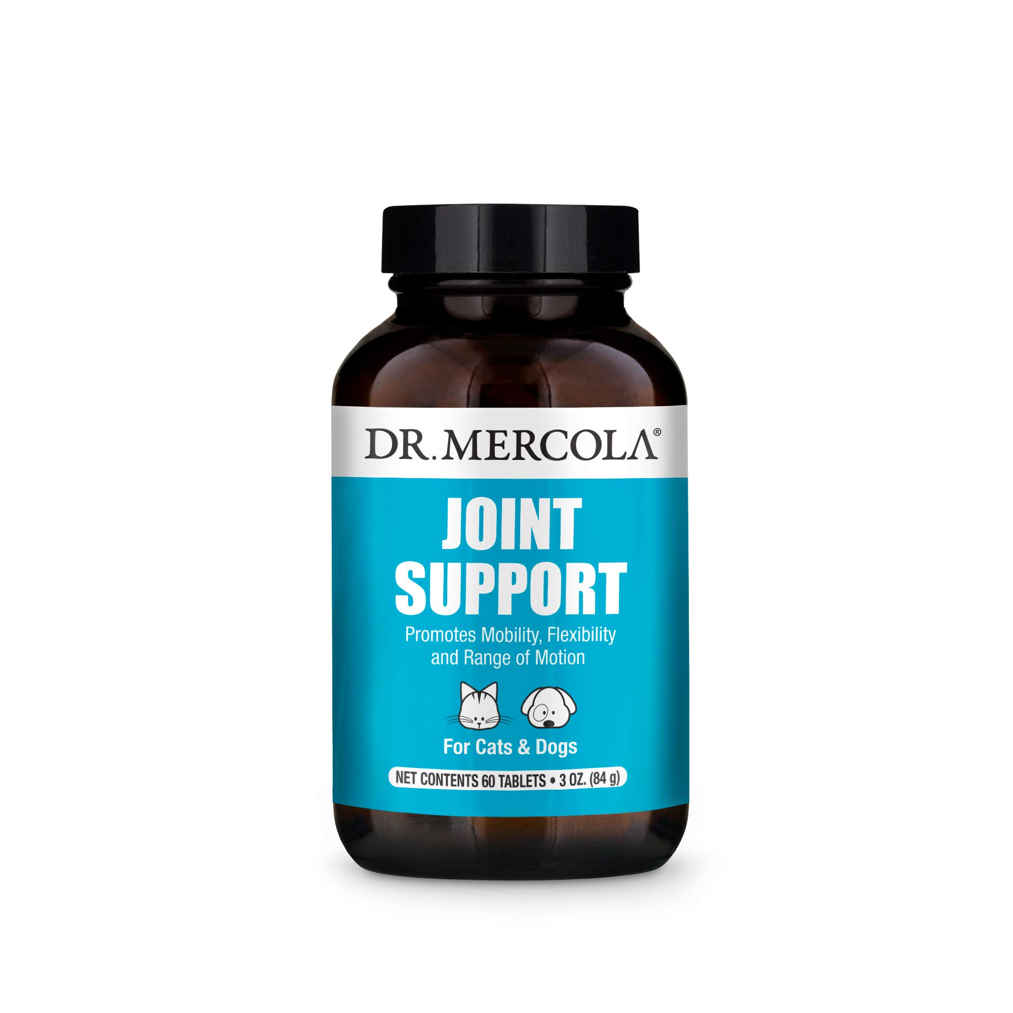 Dr. Mercola, Joint Support, for Cats and Dogs, (60 Tablets), Supports