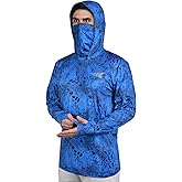 KastKing Men's Hoodie Shirt UPF 50 Long Sleeve Fishing Shirt UV Protection Shirt