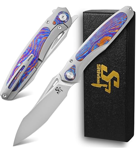 Amazon.com : Sitivien ST278 Folding Knife, S90V Steel Blade