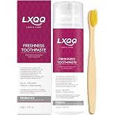 LXQQ Toothpaste 100g, Gentle‑Formula Oral Care Toothpaste, Balances Oral Bacteria, Helps Eliminate Bad Odor &amp; Freshens Breath