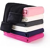 StyleSavvy Girls Winter Leggings Thick Cotton Fleece Lined Girls Pants Warm Stretchy Thermal Tights Pants for 4-12Y