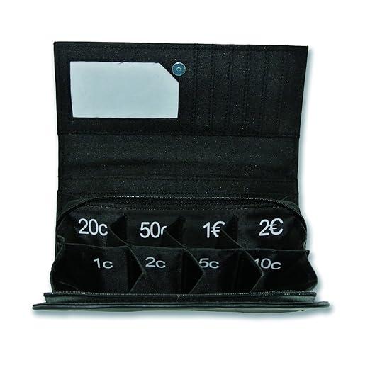 Practical Wallet with Separate Euro Coin Pockets Amazon.co.uk Luggage