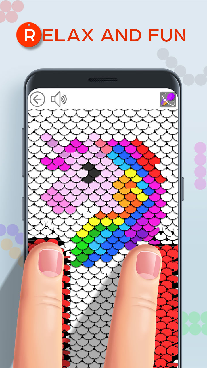 Sequin Simulator - Colors by Number