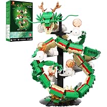 JMBricklayer Dragon Building Set for Adults 70134, Lighting