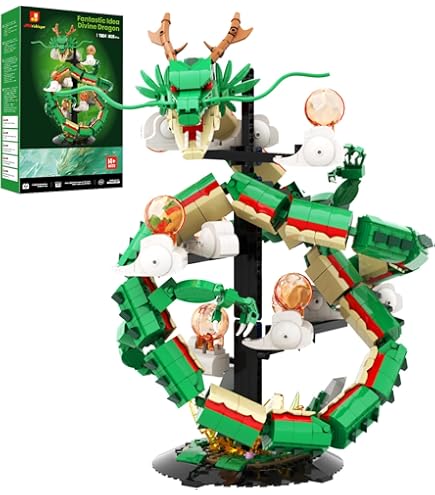 Amazon.com: Brihappen Dragon Building Set for Adult Boys Girls 14+
