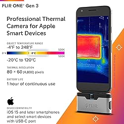FLIR ONE Gen 3 - Thermal Imaging Camera for iOS