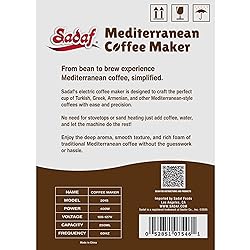 Sadaf One-Touch Mediterranean Coffee Maker