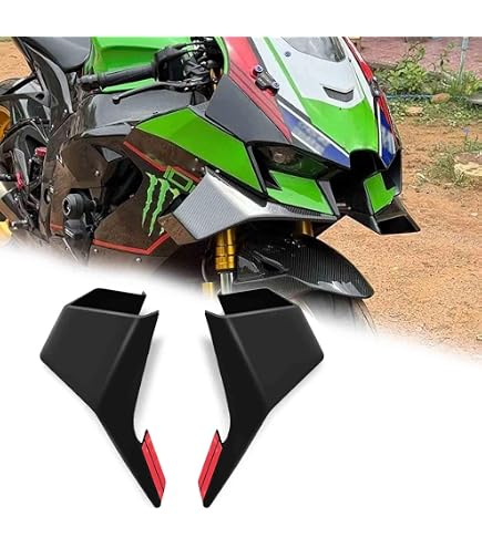 Amazon.com: SeppDMV Motorcycle Winglet Spoiler Fairing Wing Kit