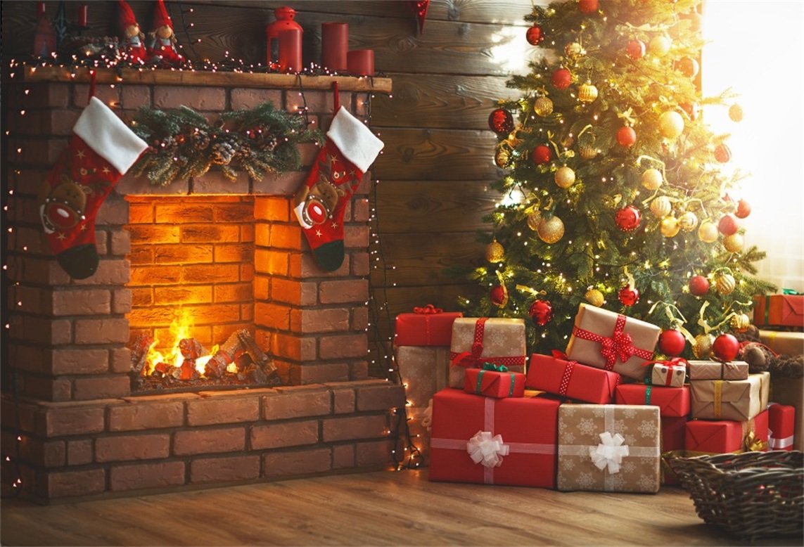 Best photo backdrops 10×10 christmas living room