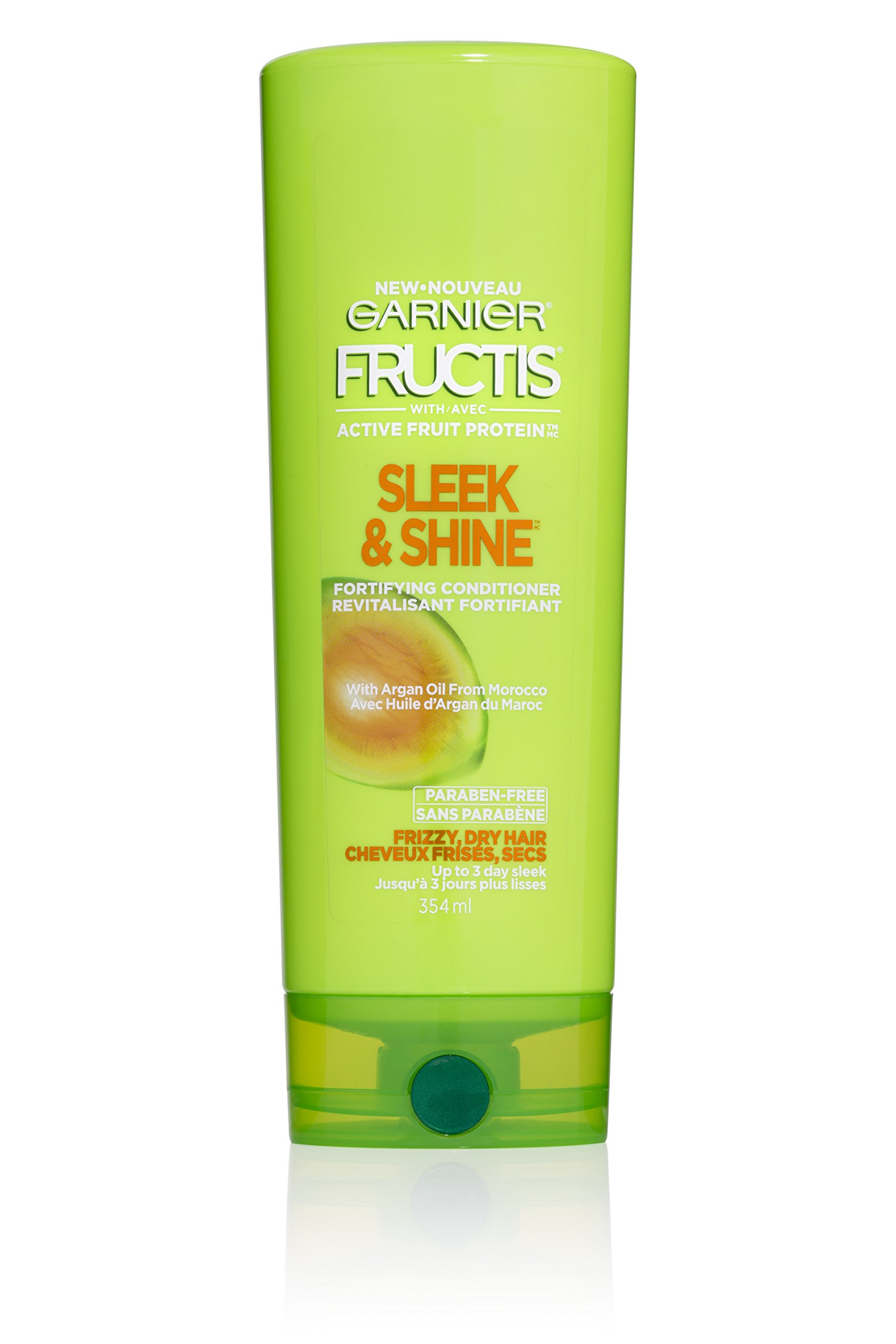 Garnier Fructis Sleek & Shine Shampoo, Frizzy, Dry