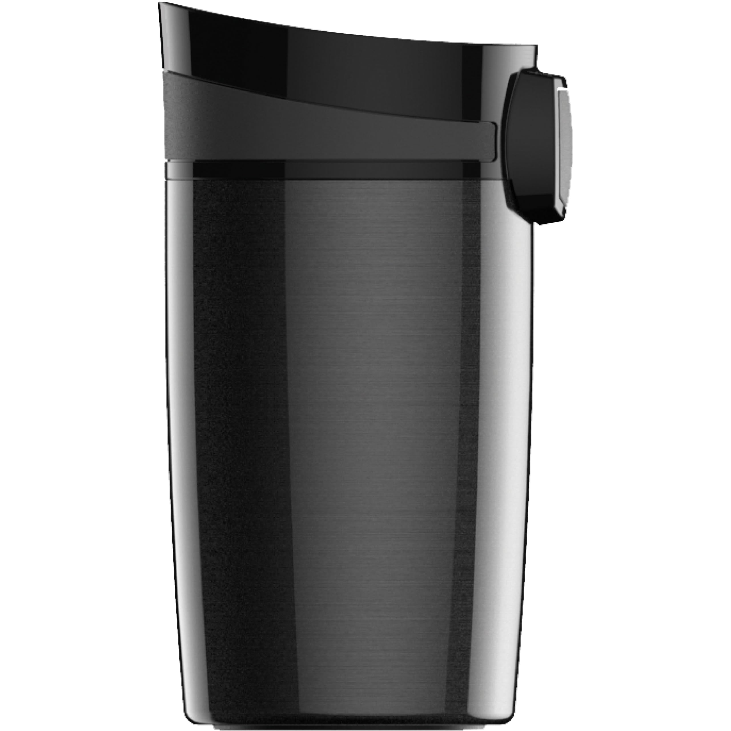 Sigg Miracle Insulated Coffee Mug Black (0.27 L), Pollutant-Free and Insulated Coffee Travel Mug, Leak-Proof Stainless Steel Coffee Thermos