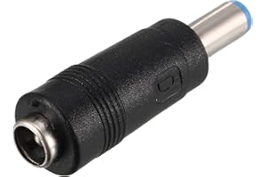 uxcell DC Power Converter 5.5x2.1mm Male to 5.5x2.5mm Female Adapter Barrel Connector
