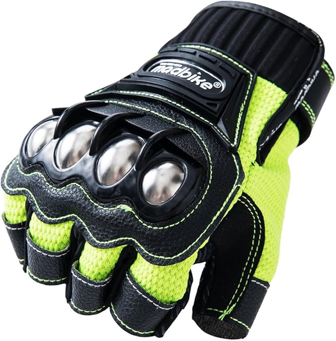 Motorcycle Fingerless Gloves,Dirt Bike Motocross Motorbike