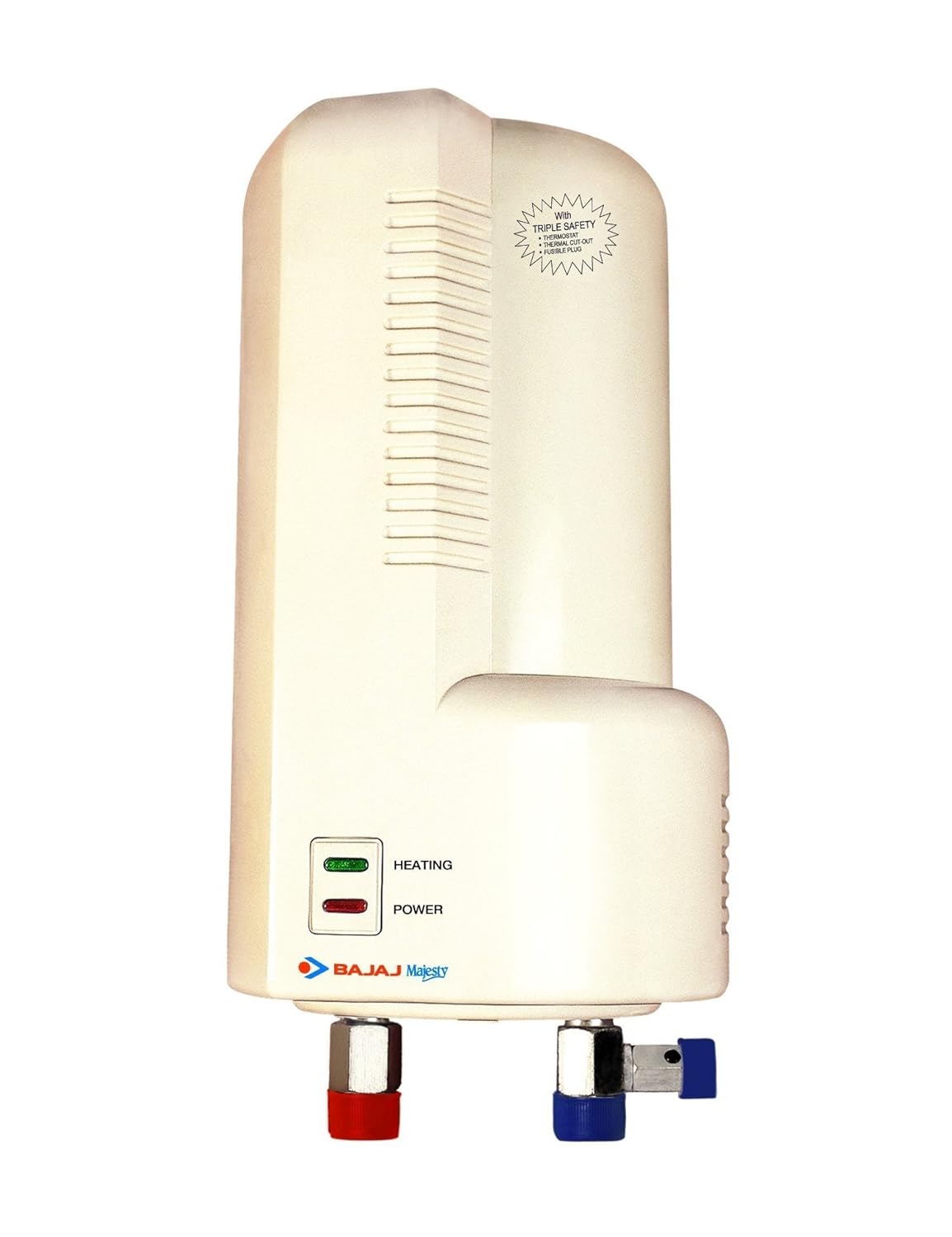 Buy Bajaj Majesty 1-Litre 2000-Watt Water Heater (White) Online at Low  Prices in India - Amazon.in