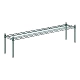 Zedfire 12" x 60" x 14" Green Epoxy Wire Storage