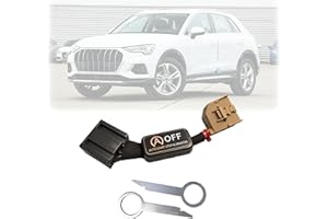 vocsvok Auto Start Stop Eliminator/Disable Device for Audi Q3 2019-2025, Plug & Play Engine Auto Start Stop Canceller Bypass 