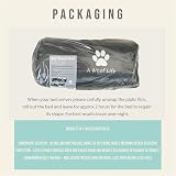 A WOOF LIFE Puppy & Small Travel Dog Bed Outdoor Indoor Roll Up Mat view 7