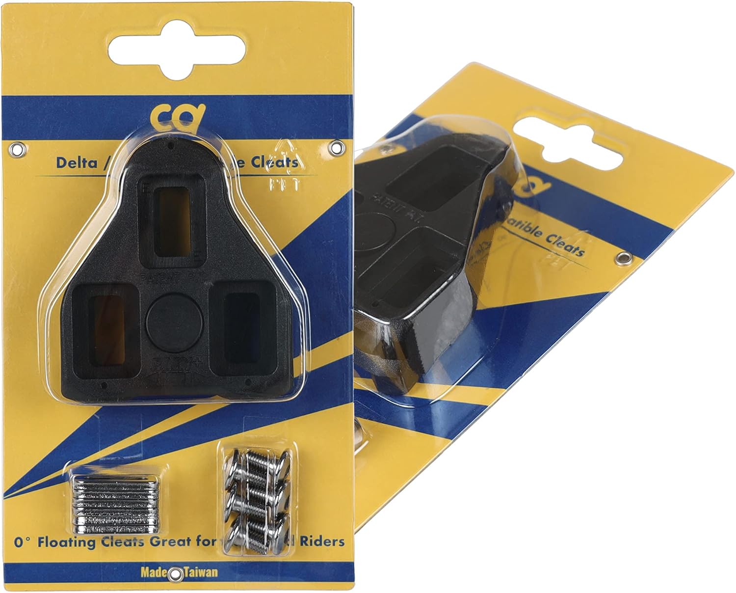 CyclingDeal 2 x Compatible with Peloton Look Delta (0 Degree Fixed Floating) Bike Cleats - Indoor Cycling & Road Bicycle Cleat Set - Fully Identical or Compatible with Peloton Indoor Bikes Pedals : Sports & Outdoors