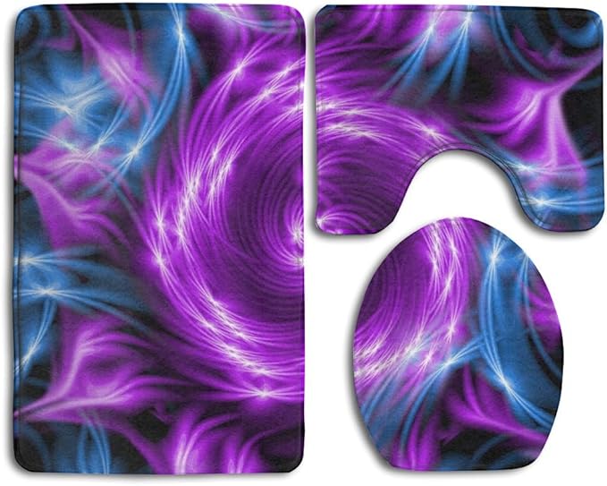 Goods Shops - Alfombra de Baño Antideslizante (3 Piezas), Diseño de