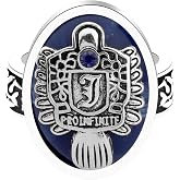 HOLLP Vampire Inspired Jewelry Gifts 26 Initial Letter Alphabet A-Z Initial Ring Gift for TV Fans