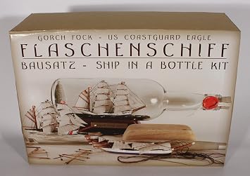 Buddelschiff Bausatz Gorch Fock 07 Liter Baukasten Flaschenschiff Schiff Flasche Selberbauen Do It Yourself