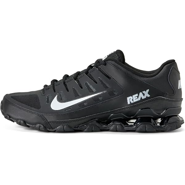 Amazon.com | Nike Men's Reax 8 TR Mesh, Black/Metallic Gold-Black