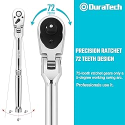DURATECH 3-Piece Flex-Head Ratchet