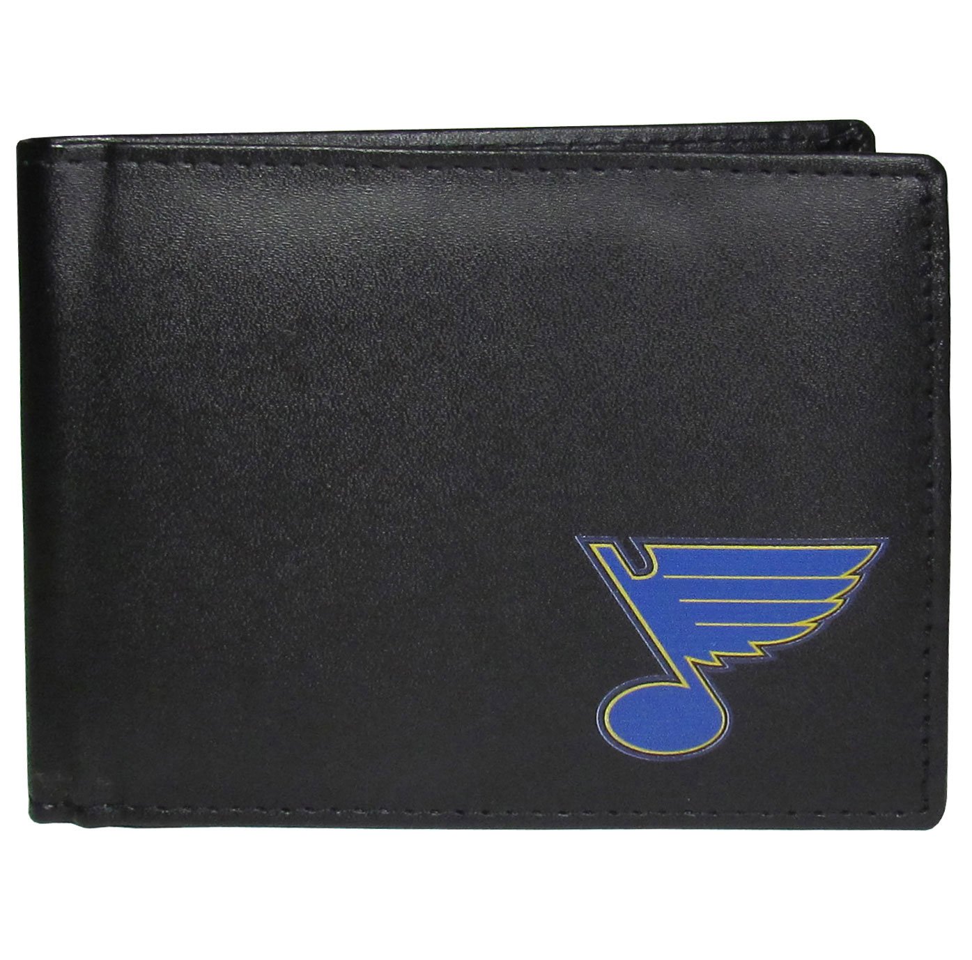 Siskiyou NHL Sports Mens St. Louis Blues Bi-fold Wallet One Size Black
