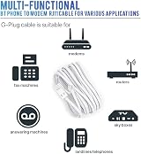 G-PLUG BT to RJ11 Telephone Lead 10m UK Plug to RJ11 Extension Cable view 4