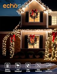 Fairy Lights Battery Operated 16.4Ft 50 LED Silver