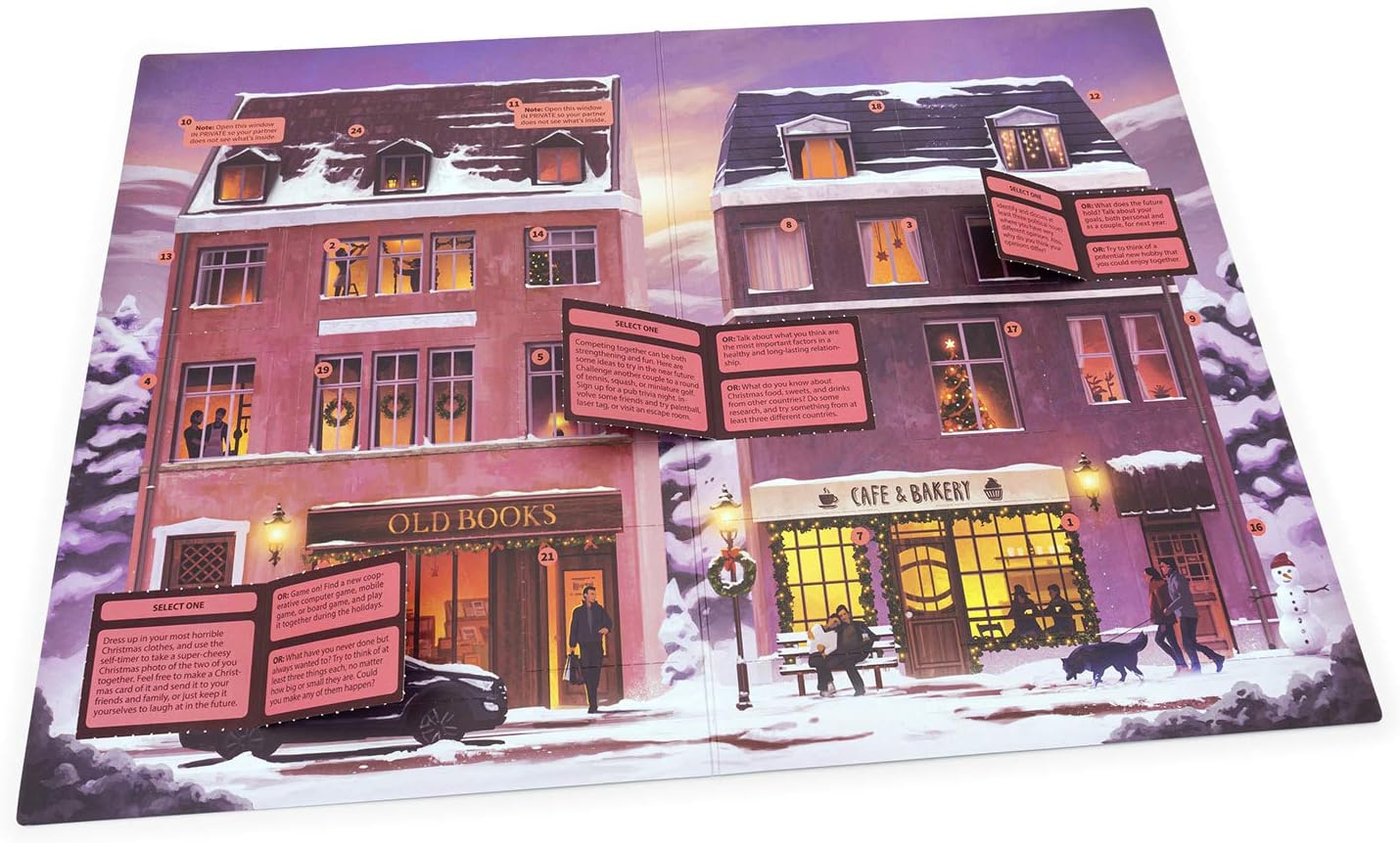 Amazon Tingletouch The Advent Calendar For Couples Romantic Adventures Home Kitchen