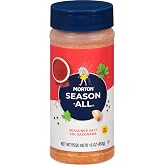 Morton Season All Purpose Seasoning, Seasoned Salt, 16 Ounce | Spices and Seasonings with Black Pepper, Onion and Garlic, Hint of Chili Pepper, Beef, Poultry, Steak seasoning