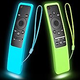 （2 Colors Included Pack） Cover for Samsung Remote Silicone Protective Case Compatible with Samsung Smart TV Remote Control Co