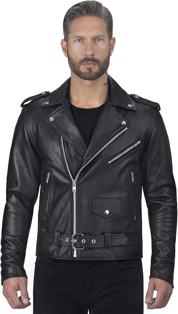 Viking Cycle Angel Fire Nomad USA Classic Cowhide Leather Motorcycle