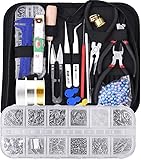 KINCREA Jewelry Making Tools with Jewelry Making Supplies Kit, Jewelry Wires and Jewelry Findings for Jewelry Repair and…