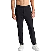 Gaiam Mens Lunge Pant 2.0, Relaxed Fit, 30” Inseam, Stretch Lightweight Material, Moisture-Wicking