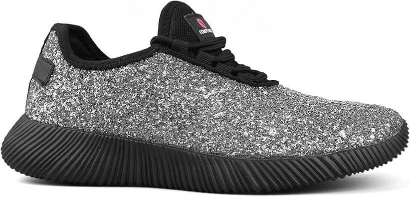 glitter running shoes