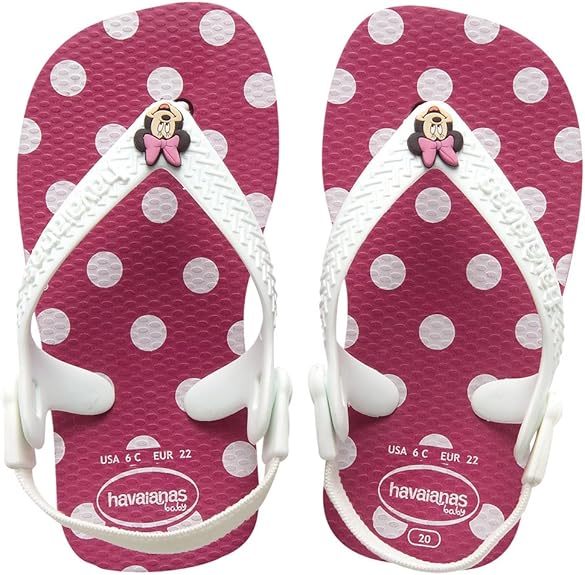 havaianas baby minnie mouse