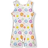 YDMZX Gymnastics Leotards for Girls 2T 3T 4T 5T 6T 7T 8T Toddler Tumbling Outfit Biketard Unitard with Shorts Multiple Colors