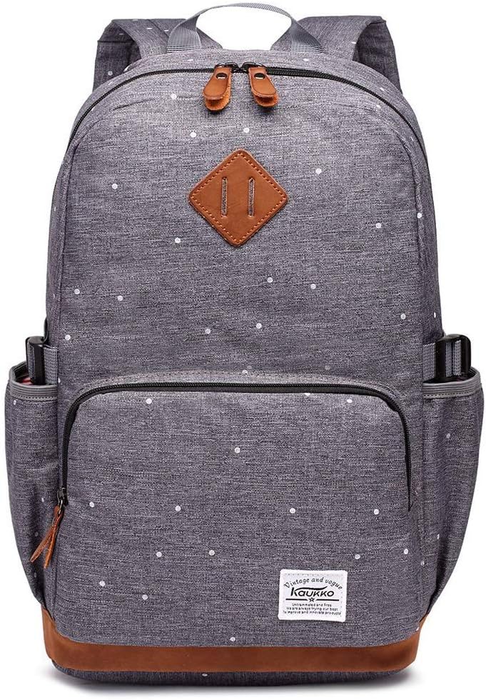 KAUKKOFashion School Backpack Girls School Bags Backpacks Outdoor Leisure Daypacks