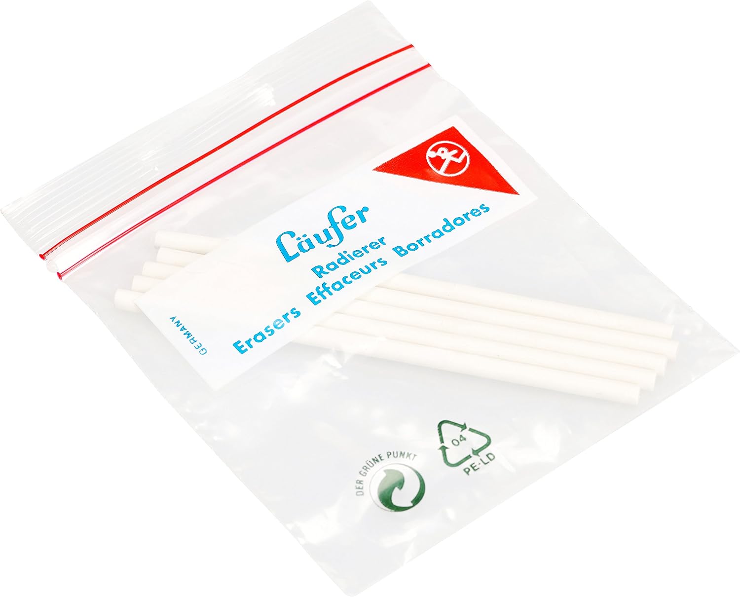 Runner Eraser Pen White