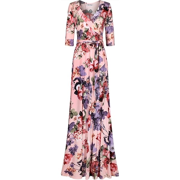 strapless open back dress Beulah Styles Short Vintage Long Sleeve Mini Dress - Pink - Size S main image 1