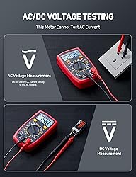 AstroAI Digital Multimeter Tester 2000 Counts with
